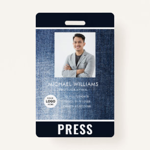 Photo Photographer Press Badge