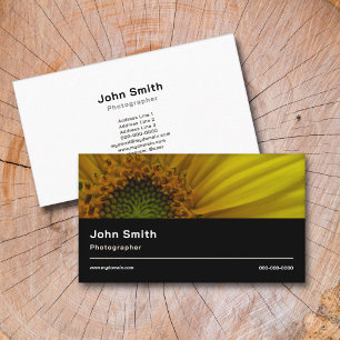 Photo & Photographer Simple Business Card