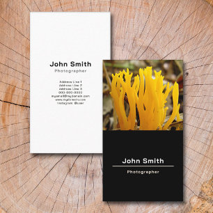 Photo & Photographer Vertical Business Card