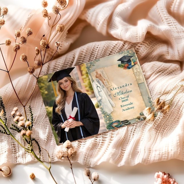 Photo Physical Therapy Graduation Announcement (Creator Uploaded)