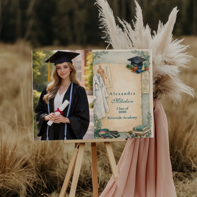 Photo Physical Therapy Graduation Foam Board (Creator Uploaded)