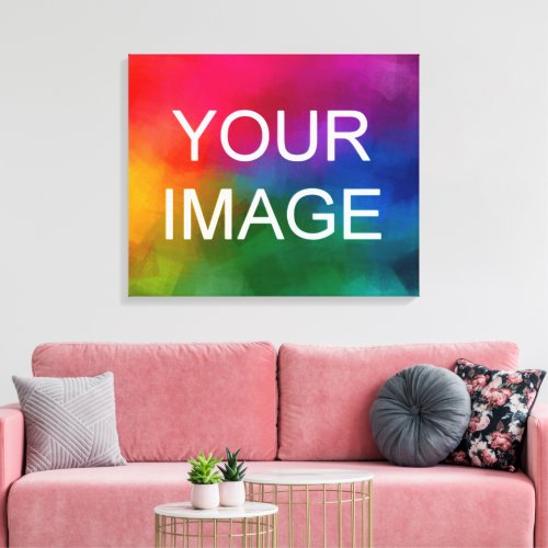 Photo Picture Image Logo Template HQ Budget Canvas Print