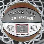 Photo, Player&#39;s Names Basketball Coach Gift Ideas at Zazzle