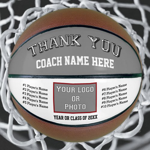 Photo Players Names Basketball Coach Gift Ideas