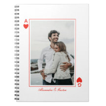 photo playing cards heart love ace simple