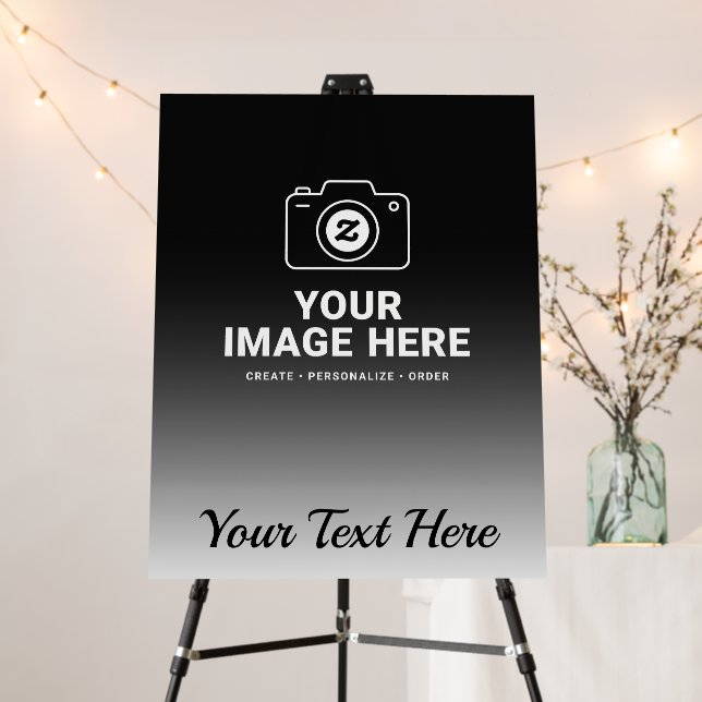 Photo Plus Custom Message Foam Board (In Situ (Stand))