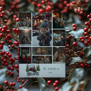 Photo Polar Express Christmas Holiday Card