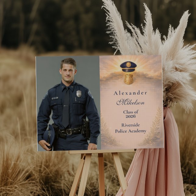 Photo Police Academy Honors Graduation Event Foam Board (Creator Uploaded)