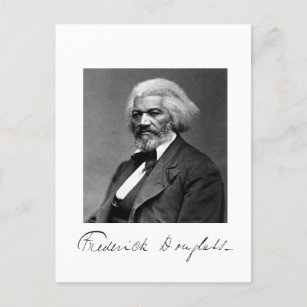 Photo Portrait of Frederick Douglass Postcard