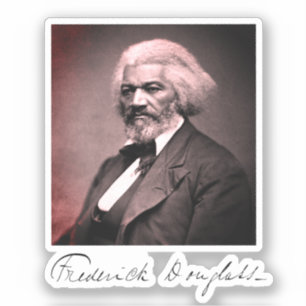 Photo Portrait of Frederick Douglass Sticker
