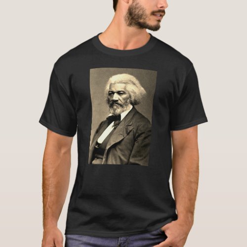 Photo Portrait of Frederick Douglass T_Shirt