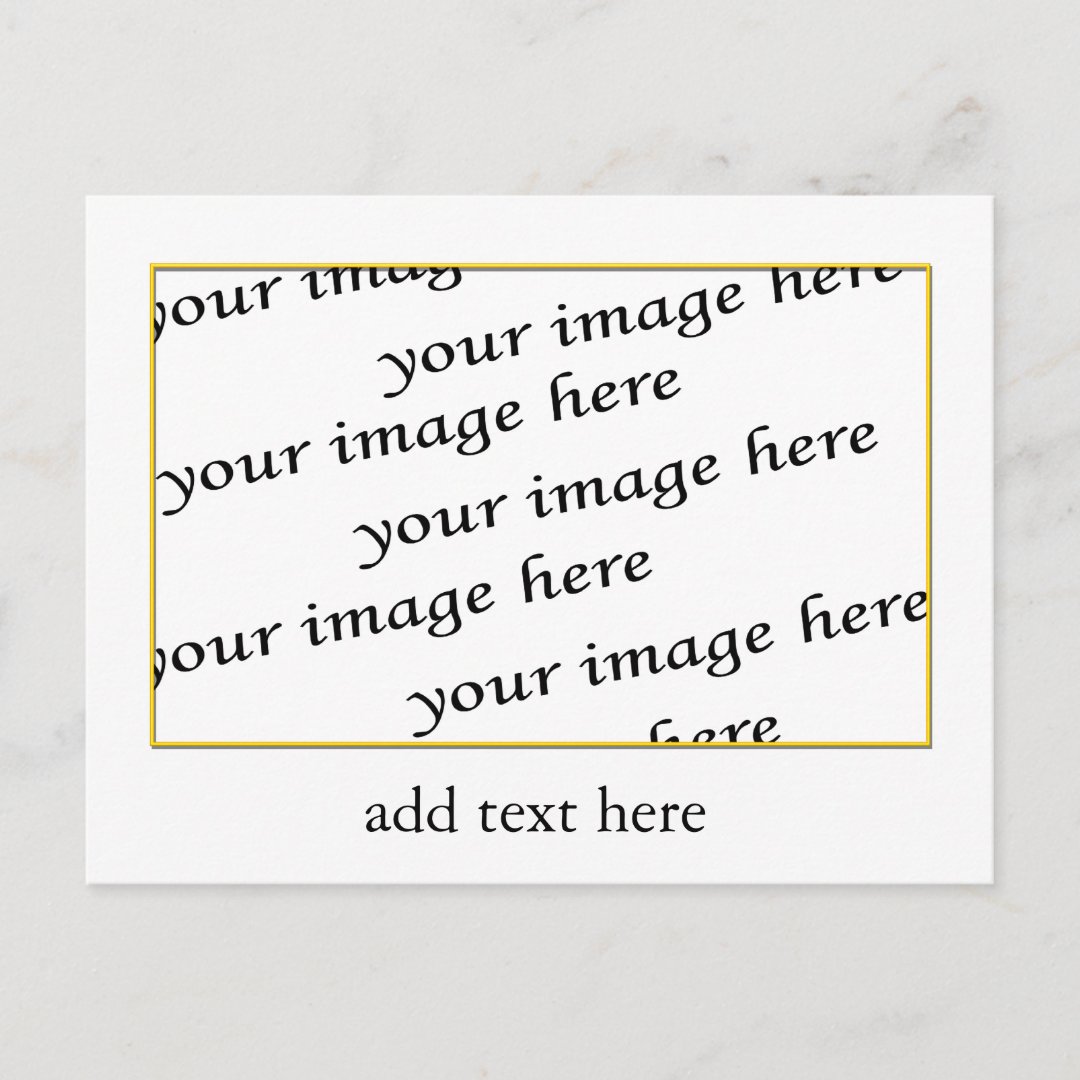 photo postcards. create your own postcard Zazzle