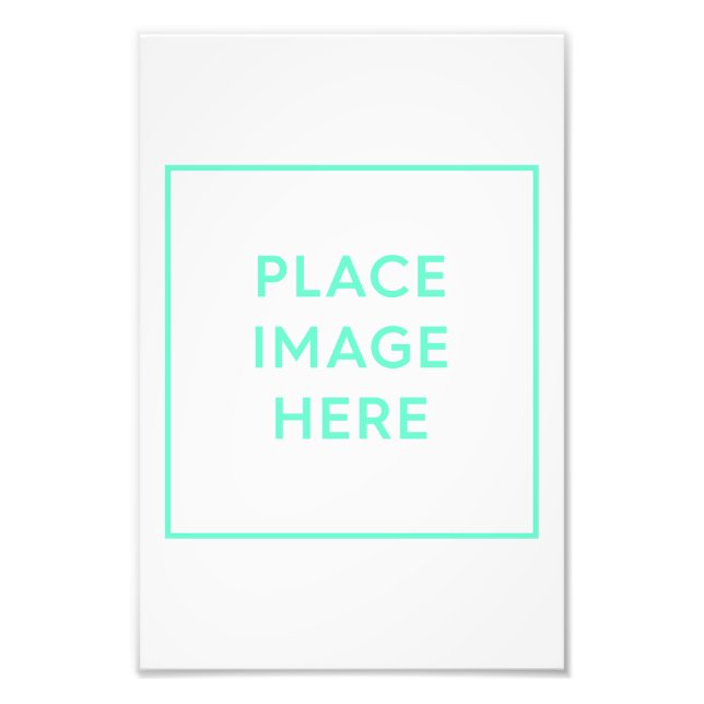 Photo Poster Enlargement Print - 8" x 12" (Front)