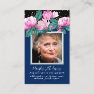 Photo Prayer Cards Memorial Celebration of Life