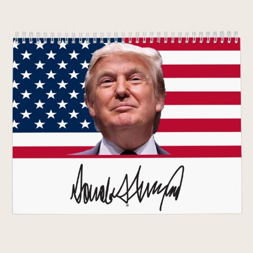 Photo President Donald J Trump Calendar