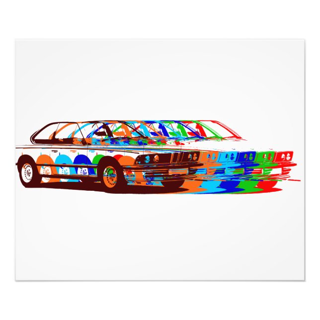 Photo Print BMW E30 (Front)
