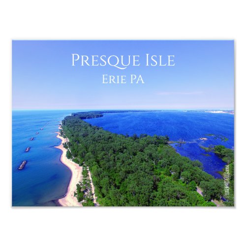 Photo Print exact size _ Presque Isle Erie PA