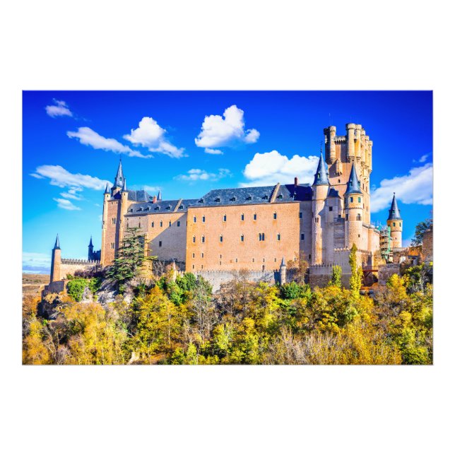 Photo print Segovia castle (Front)
