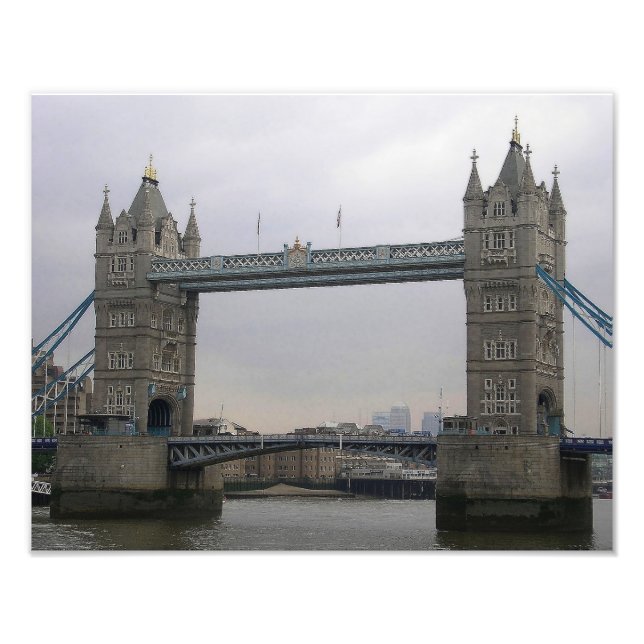 Photo Print with Tower Bridge over the Thames (Front)