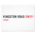 KINGSTON ROAD  Photo Prints