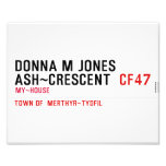 Donna M Jones Ash~Crescent   Photo Prints