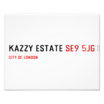 KAZZY ESTATE  Photo Prints