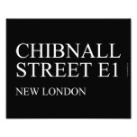 Chibnall Street  Photo Prints