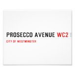Prosecco avenue  Photo Prints