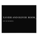 Xavier and Oliver   Photo Prints