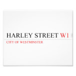 HARLEY STREET  Photo Prints