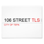 106 STREET  Photo Prints