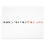 IRISH QUEER STREET  Photo Prints