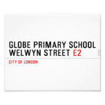 Globe Primary School Welwyn Street  Photo Prints