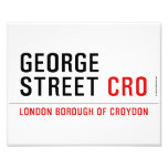 George  Street  Photo Prints