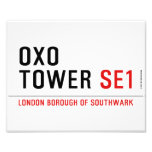oxo tower  Photo Prints