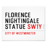 florence nightingale statue  Photo Prints