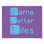 Game
 Letter
 Tiles  Photo Prints