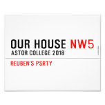 Our House  Photo Prints