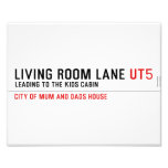 Living room lane  Photo Prints