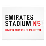 emirates stadium  Photo Prints