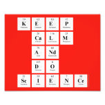 KEEP
 CALM
 AND
 DO
 SCIENCE  Photo Prints
