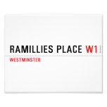 Ramillies Place  Photo Prints