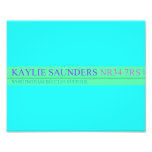 Kaylie Saunders  Photo Prints