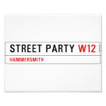 Street Party  Photo Prints