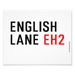 English  Lane  Photo Prints