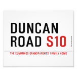 duncan road  Photo Prints