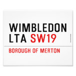 wimbledon lta  Photo Prints