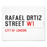 Rafael Ortiz Street  Photo Prints