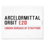 ArcelorMittal  Orbit  Photo Prints