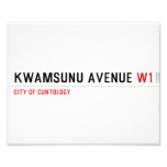 KwaMsunu Avenue  Photo Prints